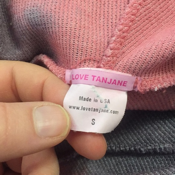 XS/S NWOT LOVE TANJANE Hoodie Dress AA11 - Picture 3 of 4